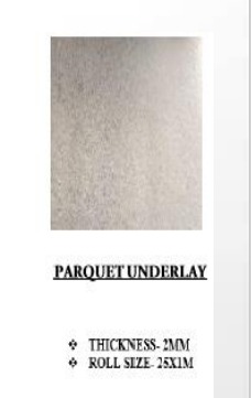 Parquet foam underlay